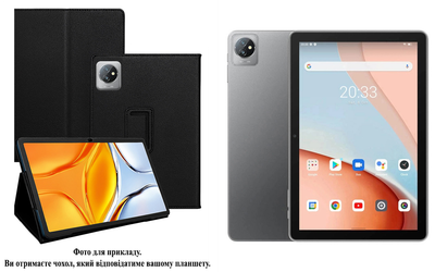 Чехол-подставка CRAYTON для Blackview Tab 7, Tab 7 Pro – стиль, защита и ручная сборка, цвет Черный