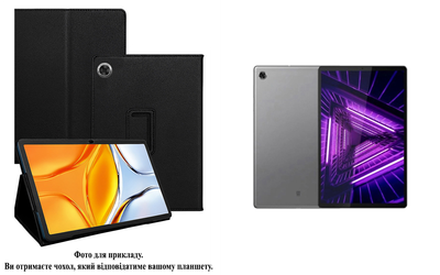 Чехол-подставка CRAYTON для Lenovo Tab M10 FHD Plus (2nd Gen) – стиль, защита и ручная сборка, цвет Черный