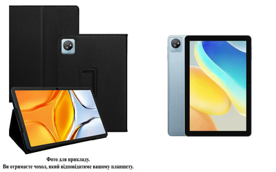 Чехол-подставка CRAYTON для Blackview TAB 30 – стиль, защита и ручная сборка, цвет Черный