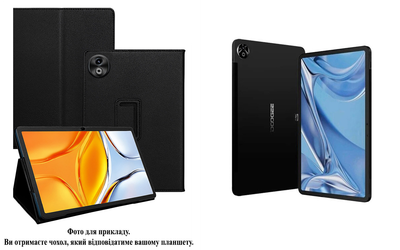 Чехол-подставка CRAYTON для DOOGEE T20 Ultra – стиль, защита и ручная сборка, цвет Черный