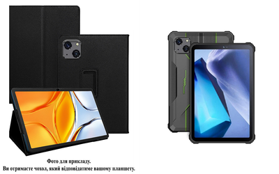 Чехол-подставка CRAYTON для Oukitel RT3, Oukitel RT3 Pro – стиль, защита и ручная сборка, цвет Черный