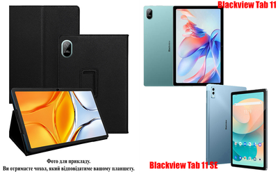 Чохол-підставка CRAYTON для Blackview Tab 11, Tab 11 SE – стиль, захист і ручна збірка, колір Чорний