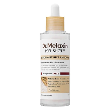 Ампульний пілінг для обличчя Dr. Melaxin Peel Shot Exfoliating White Rice 80 мл