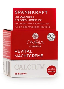 Нічний крем для обличчя Ombia Revital Nachtcreme Calcium&Pflegeol Komplex 45+ 50 мл