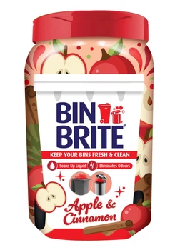 Нейтралізатор запаху для смітників Bin Brite Bin Odour Neutraliser Apple&Cinnamon 500 г