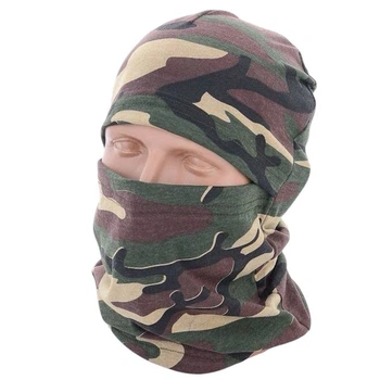 Балаклава Klost 100% бавовна Універсальний Камуфляж Multicam KL-1029.3