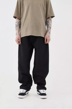 Бегги джинси Dime в чёрном цвете,размер XL. Baggy Jeans.
