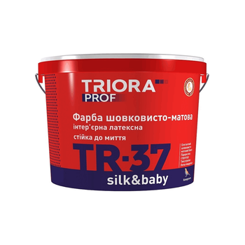 Интерьерная латексная краска Triora TR-37 silk and baby шелковистая 5 л
