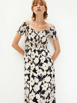 Сукня довга жіноча H&M 1241395002c34 M Різнокольорова (KC1000000053627)