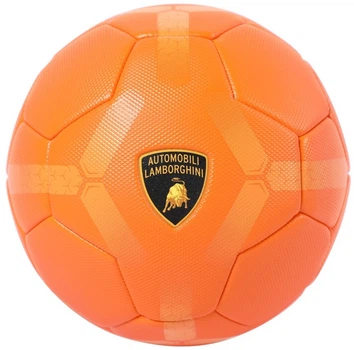 Футбольний м'яч Lamborghini р.5 Помаранчевий орнамент (6941876038497)