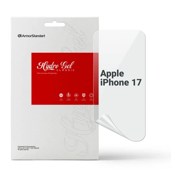 Захисна плівка для Apple iPhone 17 гідрогелева ударостійка протиударна прозора бронеплівка на телефон ArmorStandart захист скла ARM86167