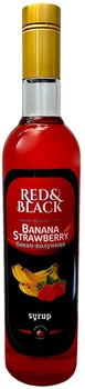 Сироп Red&Black Банан-полуниця 700 мл (4823113303976)
