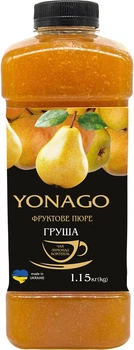 Фруктовое пюре Yonago Груша 1.1 кг (4823113304973)