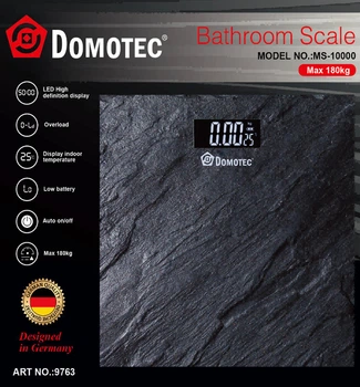 Підлогові ваги з точністю до 180 кг Domotec (46172-R 10000_201)