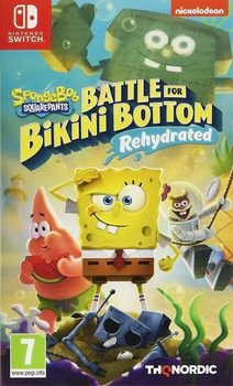 Gra Nintendo Switch Spongebob SquarePants: Battle for Bikini Bottom - Rehydrated (Kartridż) (9120080074461)