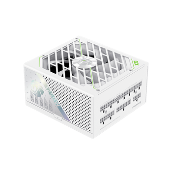 Блок питания модульный для ПК GameMax GX PRO 1250G WH, ATX 3.1, 1250W, 135 мм вентилятор, 80+ Gold, White