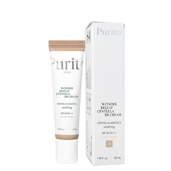 BB крем Purito Wonder Releaf Centella SPF30 з екстрактом центели 21 Light Beige 30 мл