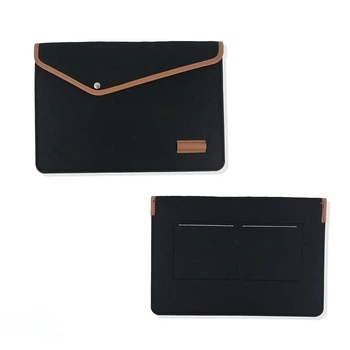 Чохол - конверт з повсті xVibe Felt sleeve для MacBook ноутбука планшета 13"-14.2" Black