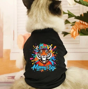 Футболка для собак и кошек "TIGER" Black Size XS