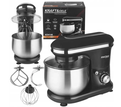 Планетарный кухонный миксер Kraft&Dele KD4146, 2500 Вт, 5 л для