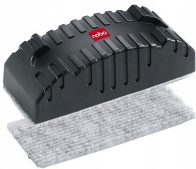 Gąbka magnetyczna Nobo do tablic suchościeralnych Black (5016812334214)