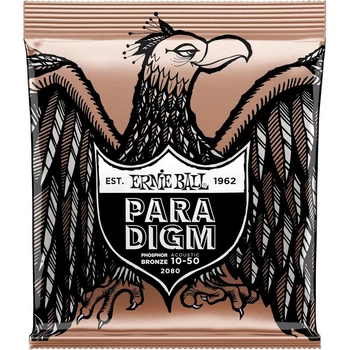 Струны Ernie Ball 2080 Paradigm Phosphor Bronze 10-50 Extra Light