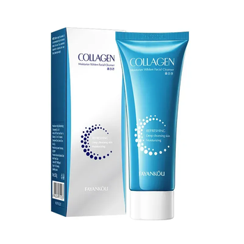 Очищающая пенка для умывания с коллагеном Fayankou Collagen Moisturize Whiten Facial Cleanser 100 мл