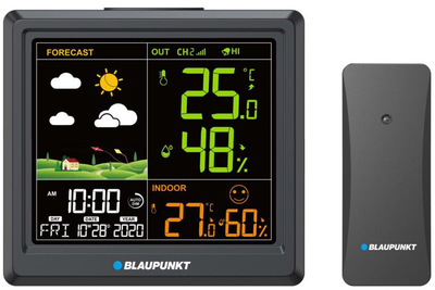 Метеостанція Blaupunkt WS25BK Black (5901750508097)
