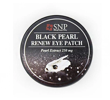 Патчи под глаза SNP Black Pearl Renew Eye Patch 60шт