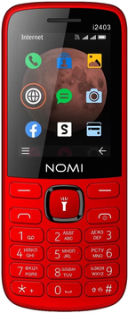Мобільний телефон Nomi i2403 Red
