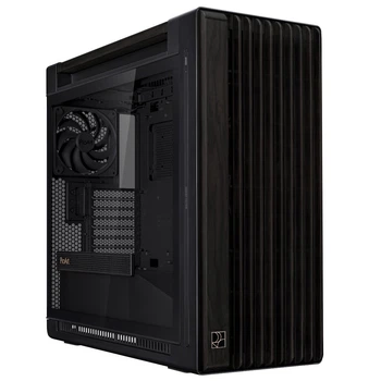 Корпус Full Tower для творчества, стеклянная панель, поддержка EATX/ATX/MicroATX/Mini-ITX, без БП, черный