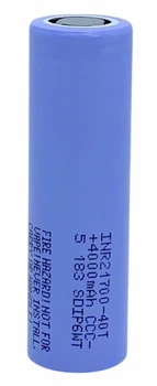 Аккумулятор высокотоковый INR 21700 40T 4000 mAh батарея литий-ионная Li-Ion