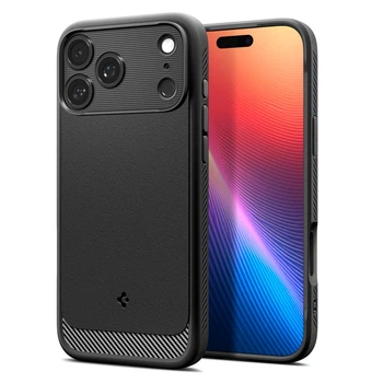 Чохол Spigen Rugged Armor MagFit до iPhone 17 Pro Max Matte Black (ACS10263)