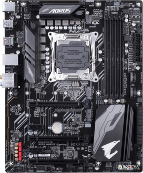 Материнская плата Gigabyte X299 AORUS Gaming (s2066, Intel X299, PCI-Ex16)
