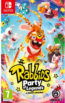 Гра Nintendo Switch Rabbids: Party of Legends (Картридж) (3307216237211)