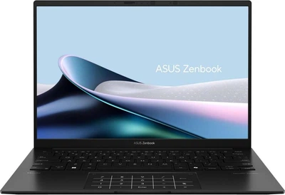 Ноутбук Asus Zenbook 14 OLED UM3406KA-QD025 14" OLED/AMD Ryzen AI 5 340/16GB/SSD 512GB/AMD Radeon Graphics/DOS/Jade Black (90NB14U1-M00120)