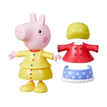 Игровой набор детский Peppa Figurines Одень Пеппу 15 см с аксессуарами
