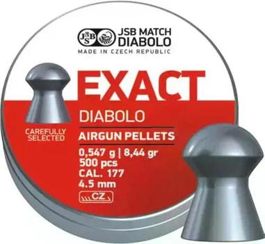Кулі JSB Exact 4.52мм, 0.547г, 500шт