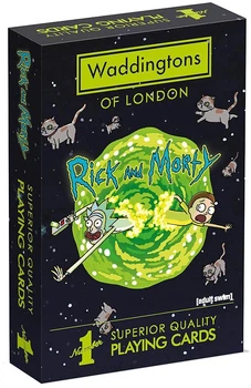 Гральні карти Winning Moves Rick And Morty 52 карти (WM00039-EN1-12)