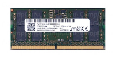 Оперативная память Micron 5600 - купить в Киеве: цена, отзывы