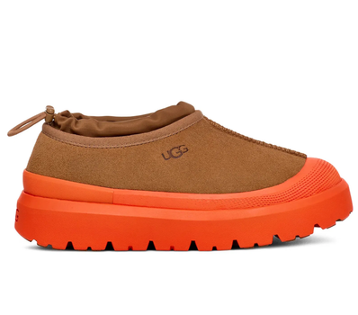 Чоловічі уггі Сліппер Тасман Ультра Міні Помаранчеві Прорезинені Ugg Tasman Hybrid Chestnut/Orange (43, помаранчевий)