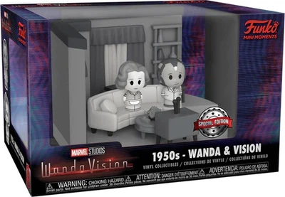 Фігурка Funko Mini Moments Marvel Studios WandaVision Вітальня 1950-х Ванда і Візія 60664 (889698606646)