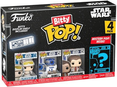 Zestaw figurek Funko Bitty Pop SW S2 Luke 4 szt 83668 (889698836685)