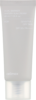 Сонцезахисний крем для обличчя Celimax Dual Barrier Watery SPF50 40 мл (8809686388172)