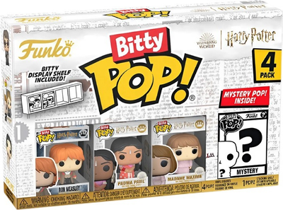 Zestaw figurek Funko Bitty Pop HP GoF Ron 4 szt 83656 (889698836562)
