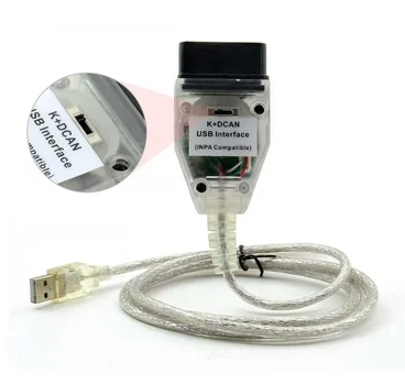 Кабель для BMW, INPA K+DCAN, чип FT232RL, с перекл.