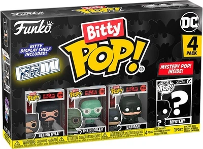 Набір фігурок Funko Bitty Pop DC: Batman 85th - Селіна Кайл 3.5 см 4 шт (889698811286)