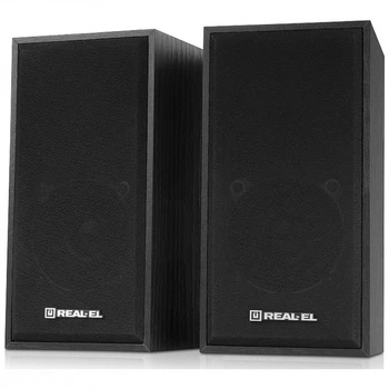 Акустическая система REAL-EL S-202 USB Black (EL121200019) (258122)
