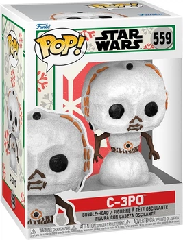Фігурка Funko Pop! Disney Star Wars Holiday C-3PO Bałwan 559 Bobble-Head (889698643351)