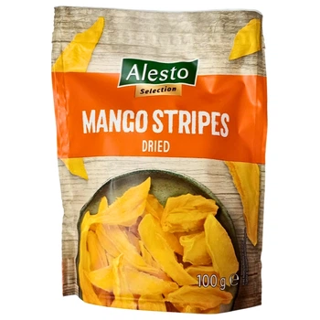 Манго сушене Alesto Mango Stripes 100 г